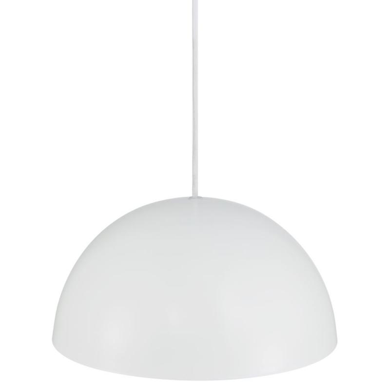 Pendelleuchte ELLEN Weiß mit  Kuppelschirm 30cm